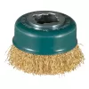 Miskovitý kartáč z mědi, vlnitý drát X‐LOCK 75mm Makita D‐73433