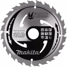 Kotouč pilový dřevo MFORCE 185x2x30mm 24Z Makita B-32035