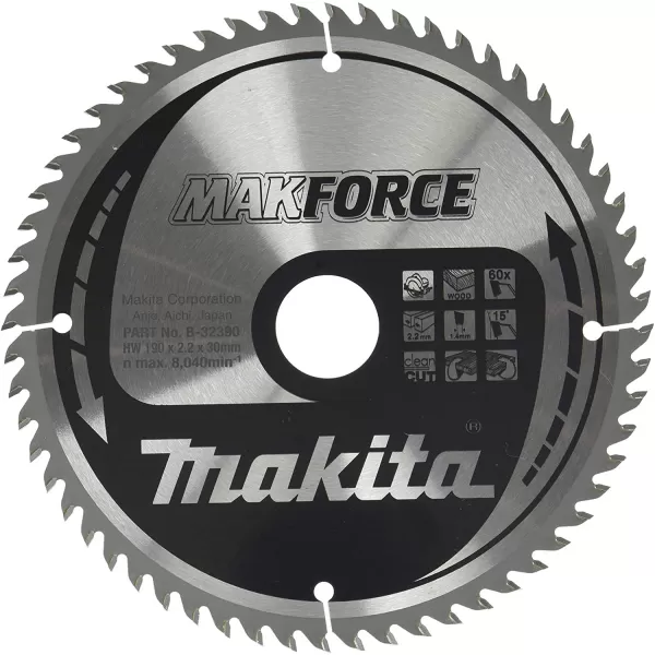 Kotouč pilový dřevo MAKBLADE 216x2x30mm 60Z Makita B-32839