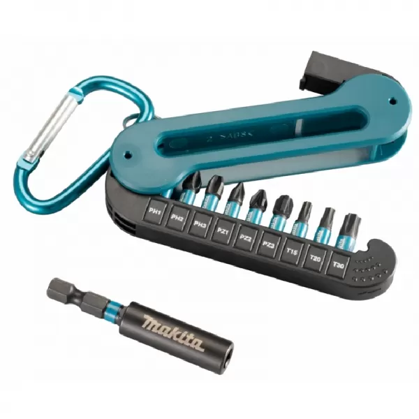 Sada bitů 1/4" Impact Black 10 ks MAKITA E-12005