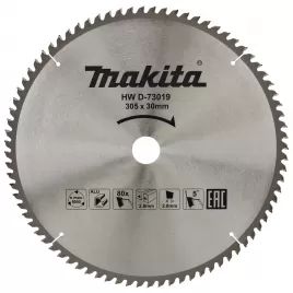 Kotouč pilový hliník TCT 305x2,8x30mm 80Z Makita D-73019