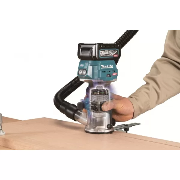 Aku kombinovaná frézka s příslušenstvím Li-ion XGT 40V 2x4,0Ah Makita RT001GM209