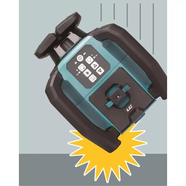 Aku automatický stavební laser, zelený 18V bez aku Makita SKR001Z