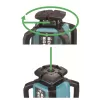 Aku automatický stavební laser, zelený 18V bez aku Makita SKR001Z