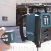Aku automatický stavební laser, zelený 18V bez aku Makita SKR001Z
